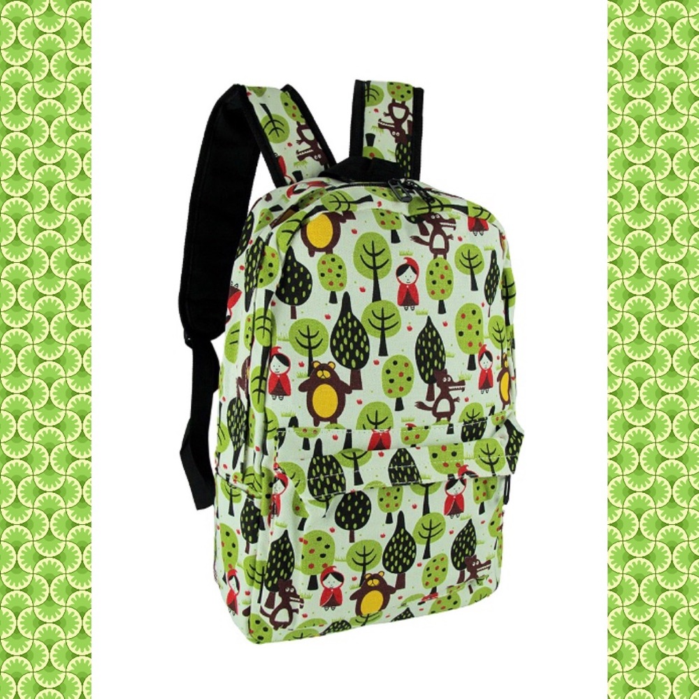 Sleepyville Critters Red Riding Hood backpack